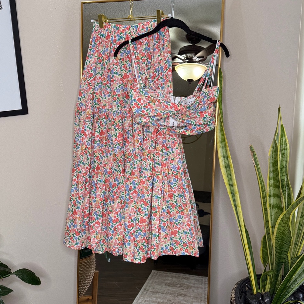 Hello Molly So Particular Maxi Skirt Set Small - Picture 7 of 10